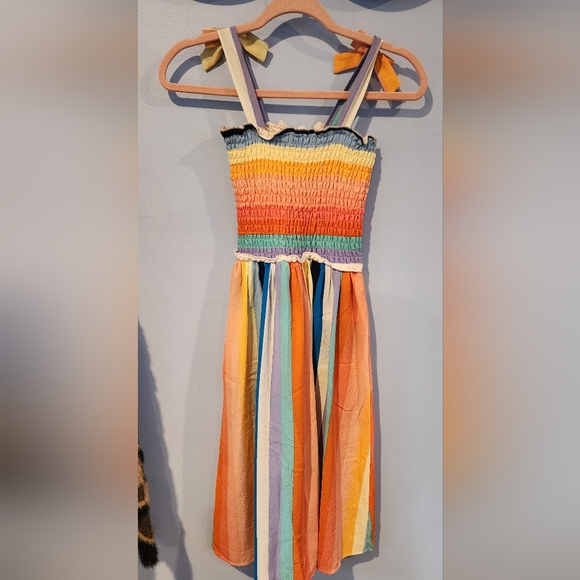 Speechless Kids Mulitcolor Sundress With Shorts Size 14 - Picture 2 of 6